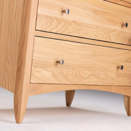 Statement Furniture Edward Hopper Oak 4 Drawer Chest Of Drawers - thumbnail 7