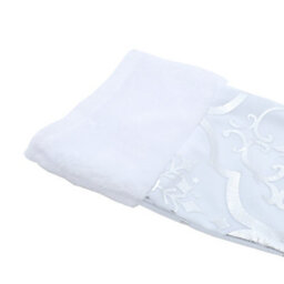 Darphe White Circular Christmas Scene Decoration Tree Skirt With A Diameter Of 120 Cm - thumbnail 4