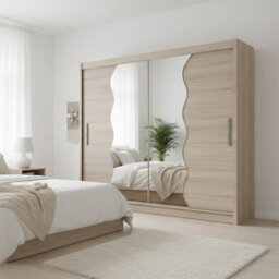 Sliding Door Wardrobe Bega X 180Cm With Mirror Sonoma - thumbnail 2