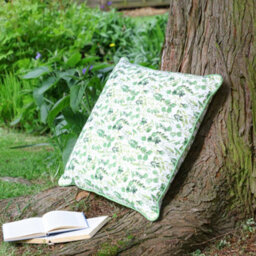 Dibor Vintage Extra Large Botanical Green Outdoor Garden Furniture Chair Bench Cushion - thumbnail 4