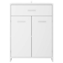 Berkfield Sturdy Bathroom Cabinet White 60X33X80 Cm Engineered Wood - thumbnail 5