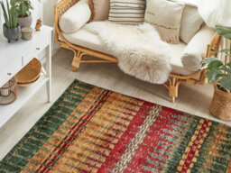 Beliani Rug Marmaris Multicolour 160 X 230 Cm - thumbnail 2