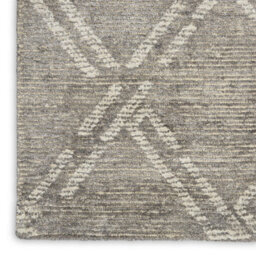 Venosa Vsn01 Grey Ivory Geometric Rug By Nourison-160Cm X 221Cm - thumbnail 4