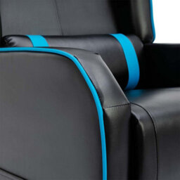 Gtforce Ranger X Faux Leather Gaming Recliner Armchair Sofa Reclining Cinema Chair (Blue) - thumbnail 8