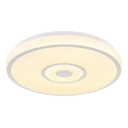 Luminosa Lighting Luminosa Astania Decorative Flush Ceiling Light White Led 3000K