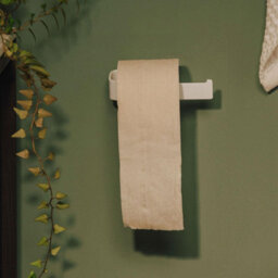 Cosmic Toilet Roll Holder, Self-Adhesive Or Screw-In, Anti-Corrosion, Brushed Stainless Steel, Nea Collection - thumbnail 4