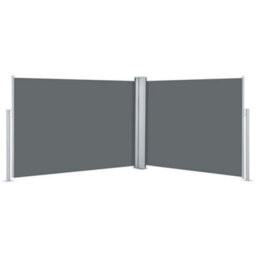 Walplus Retractable Side Awning Garden Sun Shade Canopy Gazebo For Back Door, Porch, Patio Anthracite 100X1000 Cm - thumbnail 2