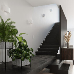 Luminosa Lighting Luminosa Magnus Flush Wall Lamp White G9 - thumbnail 7