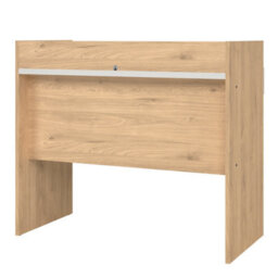 Furniture To Go Function Plus Desk With 2 Drawers In Oak And White  (W) 102.1 X (H) 88.9 X (D) 88.9Cm - thumbnail 5
