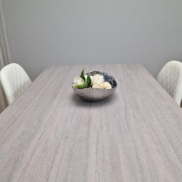 Kosy Koala Dining Table Set With 4 White Gem Pattern Chairs Dining Room Furniture - thumbnail 8
