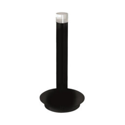 Milagro Carbon Black Led Table Lamp 5W Eye Catching Contemporary Cylindrical Lights With Built In Low Consumption Light Sources - thumbnail 6