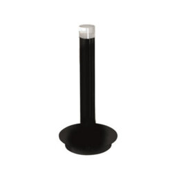 Milagro Carbon Black Led Table Lamp 5W Eye Catching Contemporary Cylindrical Lights With Built In Low Consumption Light Sources - thumbnail 3