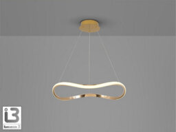 Luminosa Lighting Luminosa Naos Pendant Ceiling Light Rose Gold Led 3000K - Uk Stock - thumbnail 3