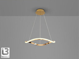 Luminosa Lighting Luminosa Naos Pendant Ceiling Light Rose Gold Led 3000K - Uk Stock - thumbnail 4
