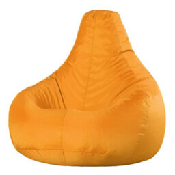 icon Recliner Indoor Outdoor Bean Bag Ochre Yellow Bean Bag Chair