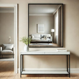 Jōbū Jobu Home - Takara, Black Metal Rectangle Mirror - 120Cm X 95Cm - thumbnail 6