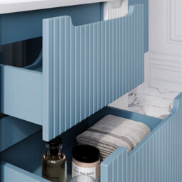 Heze Furniture Noca Bathroom Cabinet 120Cm With Worktop - Baby Blue - thumbnail 4