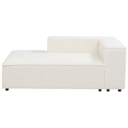 Beliani Modular Corner Sofa 2 Seater Ardal Boucle White Right Hand - thumbnail 7