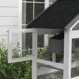 Pawhut Bird Cage W/ Stands For Finches, Parakeets, Small Birds - Grey - thumbnail 8