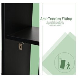 Costway 8 Tier Bookshelf Display Floor Standing Bookcase Storage Shelf For Living Room - thumbnail 7