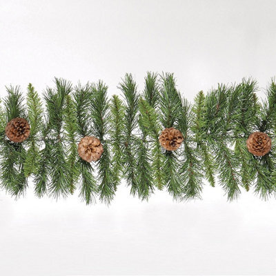 Snowtime 270 X 25Cm Deluxe Princess Garland W/180 Tips/14 Cones
