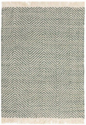 Handmade Kilim Modern Green Geometric Cotton Jute Easy To Clean Rug For Living Room And Bedroom-200Cm X 290 Cm