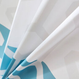Neel Blue Navy Blue Shower Curtain Polyester Fabric Bathroom Curtain With 12 Curtain Hook 180Cm X 200Cm - thumbnail 5