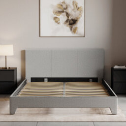 Lassic Vida Designs Victoria Light Grey Linen Ukfr 5Ft King Size Bed Frame, 200 X 150Cm - thumbnail 6