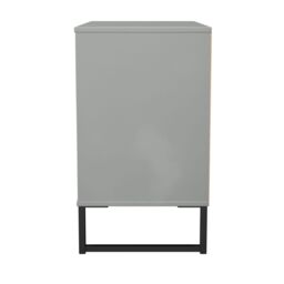Ancona Matt Dusk Grey No Effect 3 Drawer Chest (H)678mm (W)765mm (D)395mm - thumbnail 5
