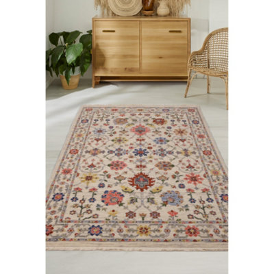 Melrose Persian Inspired Floral Medium Indoor Area Rug 120/180Cm - image 1