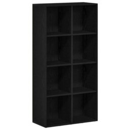 Berkfield Bookcase Black Oak 66X30X130 Cm Engineered Wood - thumbnail 2