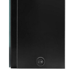 Berkfield Stylish Led Bathroom Mirror Cabinet Shining Black 50X13X70 Cm - thumbnail 6