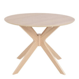 Furniture To Go Iduncan Round Dining Table In White Oak - thumbnail 2
