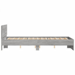 Berkfield Bed Frame Without Mattress Grey Sonoma 120X190 Cm Small Double - thumbnail 6