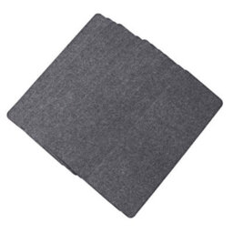 Garden Sanctuary 14 Pcs Anti Slippery Stair Tread Carpet For Wooden Steps, Self Adhesive Stair Treads Mat, Dark Grey, L55 X W20 Cm