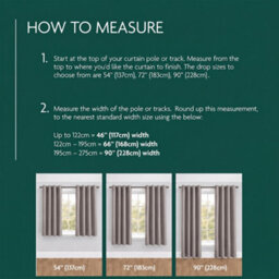 Aspire Homeware Mocha Linen 100% Blackout Curtain Thermal Insulated Eyelet Curtain Pair (W)228Cm X (D)228Cm With Tie Back - thumbnail 3