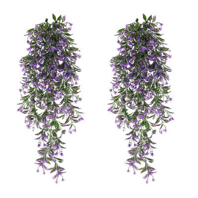 2 Pack Artificial Hanging Plant 78Cm Fake Plants For Garden Kitchen - image 1