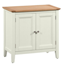Hallowood Furniture Clifton Oak Painted Compact Cupboard - thumbnail 8