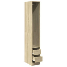 Vidaxl Wardrobe Sonoma Oak 30X50X200 Cm Engineered Wood - thumbnail 5