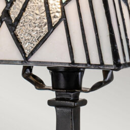 Luminosa Lighting Elstead Alderley 1 Light Small Table Lamp Vintage Bronze - thumbnail 4