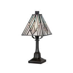 Luminosa Lighting Elstead Alderley 1 Light Small Table Lamp Vintage Bronze - thumbnail 1