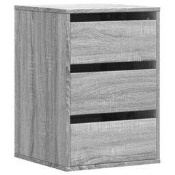 Berkfield Corner Chest Of Drawers Grey Sonoma 40X41X58 Cm Engineered Wood - thumbnail 2