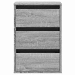 Berkfield Corner Chest Of Drawers Grey Sonoma 40X41X58 Cm Engineered Wood - thumbnail 4