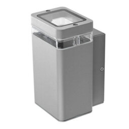 BillyOh Biard Silver Led Lighter Wall Light - Square Up - thumbnail 4