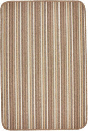 eXtreme Dandy By William Armes, Ios Stripe Indoor Washable Extra Long Runner, Cream, 240 X 67 - thumbnail 1