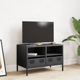 Berkfield Industrial Tv Cabinet Anthracite 68X39X43.5 Cm Cold-Rolled Steel - thumbnail 3