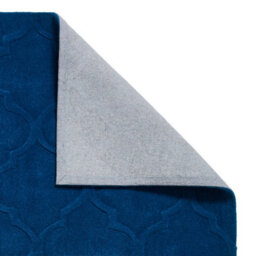 Navy Handmade Luxurious Modern Geometric Rug For Bedroom & Living Room-120Cm X 170Cm - thumbnail 2
