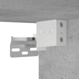 Walplus Bathroom Mirror Cabinet Concrete Grey 80X20.5X64 Cm Engineered Wood - thumbnail 9