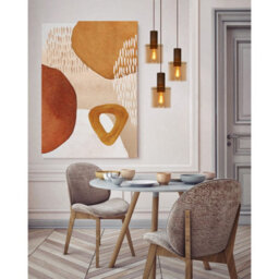 Lucide Toledo Vintage Cluster Pendant Light - 3Xe27 - Amber - thumbnail 6