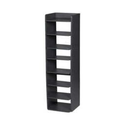 Thehotsale 8-Tier Black Narrow Tall Freestanding Shoes Rack For Entryway - thumbnail 3